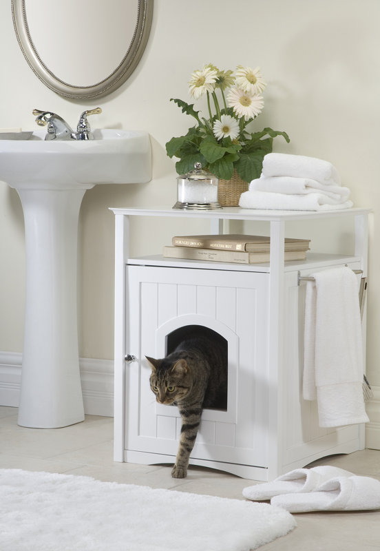 Merry Products Allen Litter Box End Table & Reviews Wayfair
